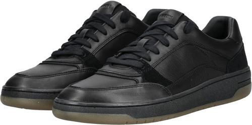 Rückansicht von Geox Sneaker Sneaker Herren Schwarz