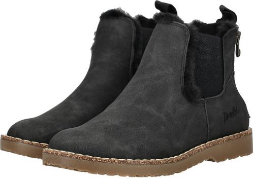 Rückansicht von Blowfish Stiefelette Stiefel Damen Schwarz