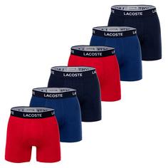 Lacoste Boxershort Hipster Herren Dunkelblau/Rot