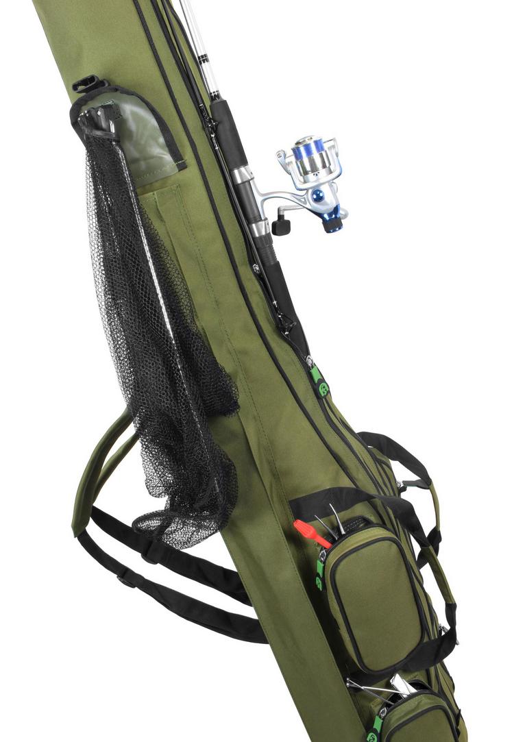 normani Fishing Sports normani Fishing Sports RodBox Double Tragetasche - Oliv - 1 | SportScheck