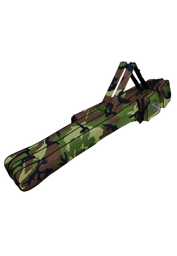 normani Fishing Sports normani Fishing Sports RodBox Double Tragetasche - Woodland - 2 | SportScheck