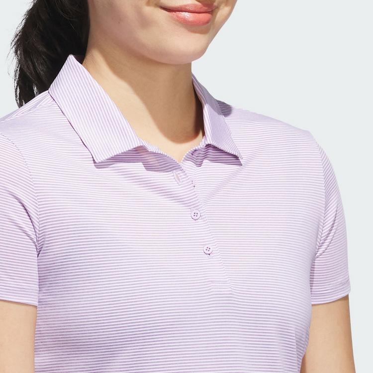 adidas adidas Damen Ottoman Kurz&auml;rmeliges Poloshirt Funktionsshirt Damen - Powder Plum - 0 | SportScheck