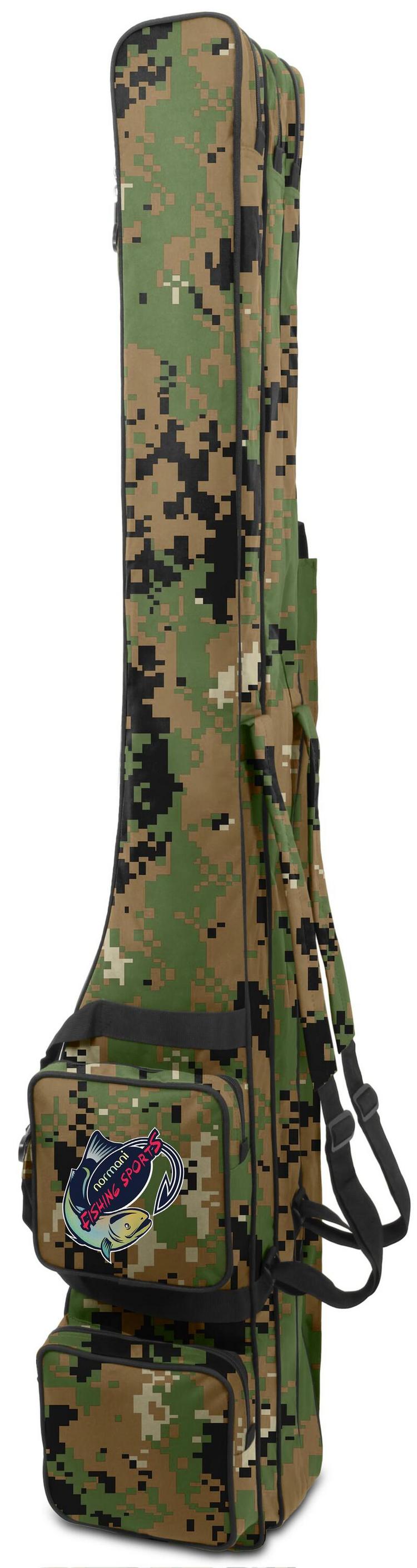 normani Fishing Sports normani Fishing Sports RodBox Triple Tragetasche - Digital Woodland - 0 | SportScheck