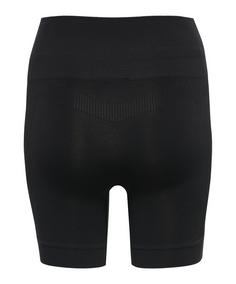 Rückansicht von hummel Tif Seamless Short Damen Laufshorts Damen schwarz