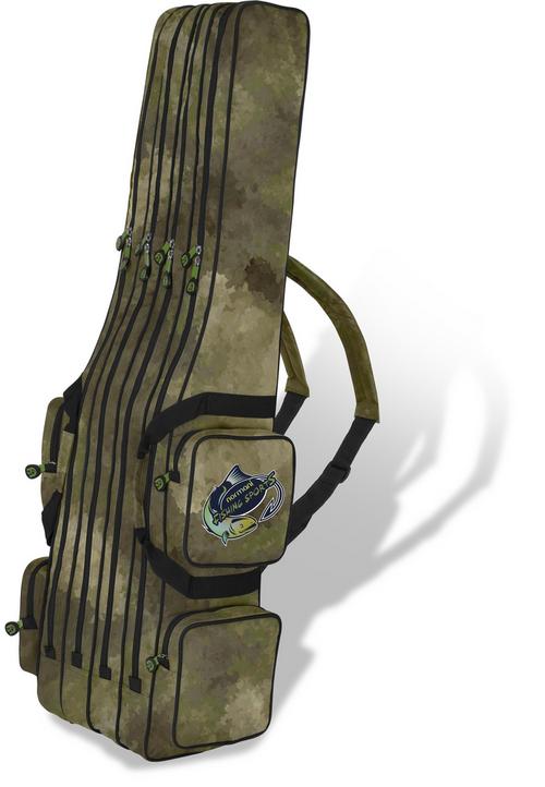 Rückansicht von normani Fishing Sports RodBox Quattro Tragetasche TAC