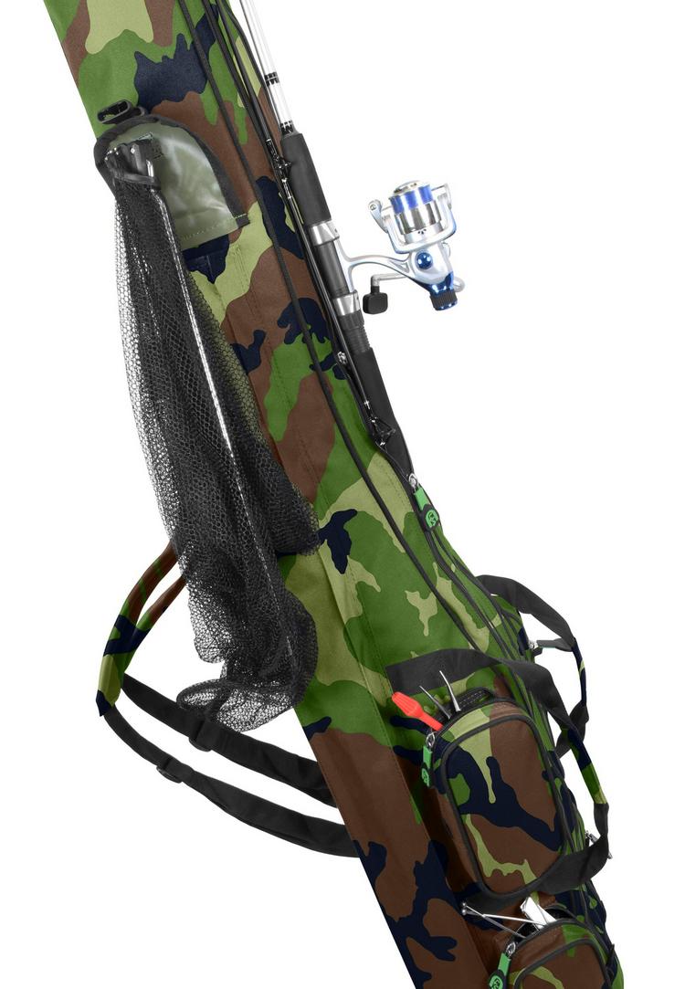 normani Fishing Sports normani Fishing Sports RodBox Triple Tragetasche - Woodland - 1 | SportScheck