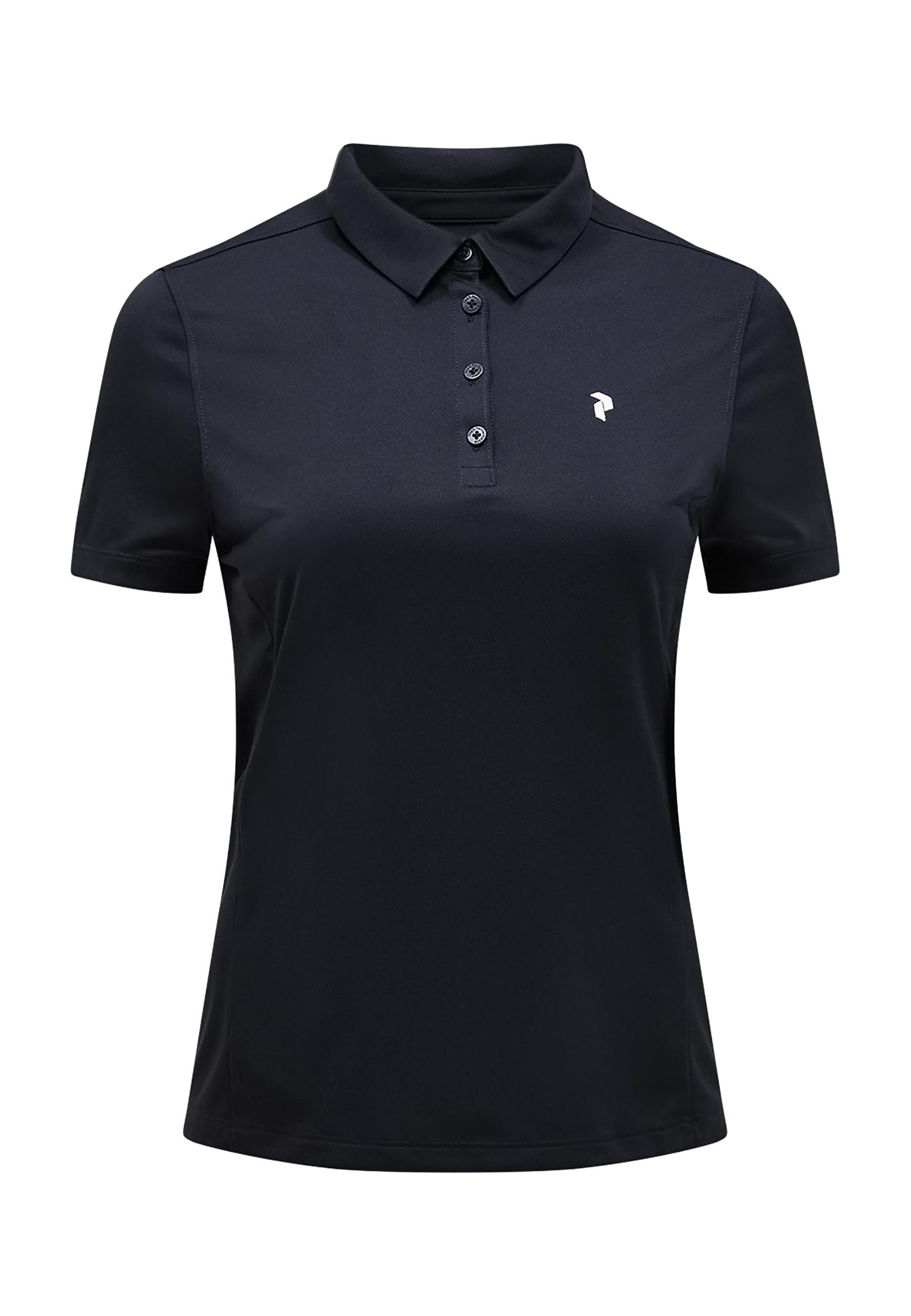 Peak Performance Poloshirt Damen - black