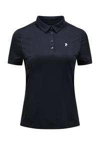 Peak Performance Poloshirt Damen - black