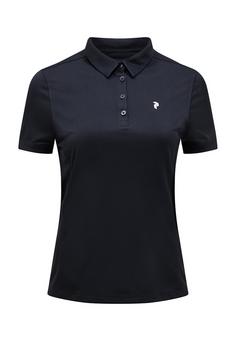 Peak Performance Poloshirt Damen BLACK
