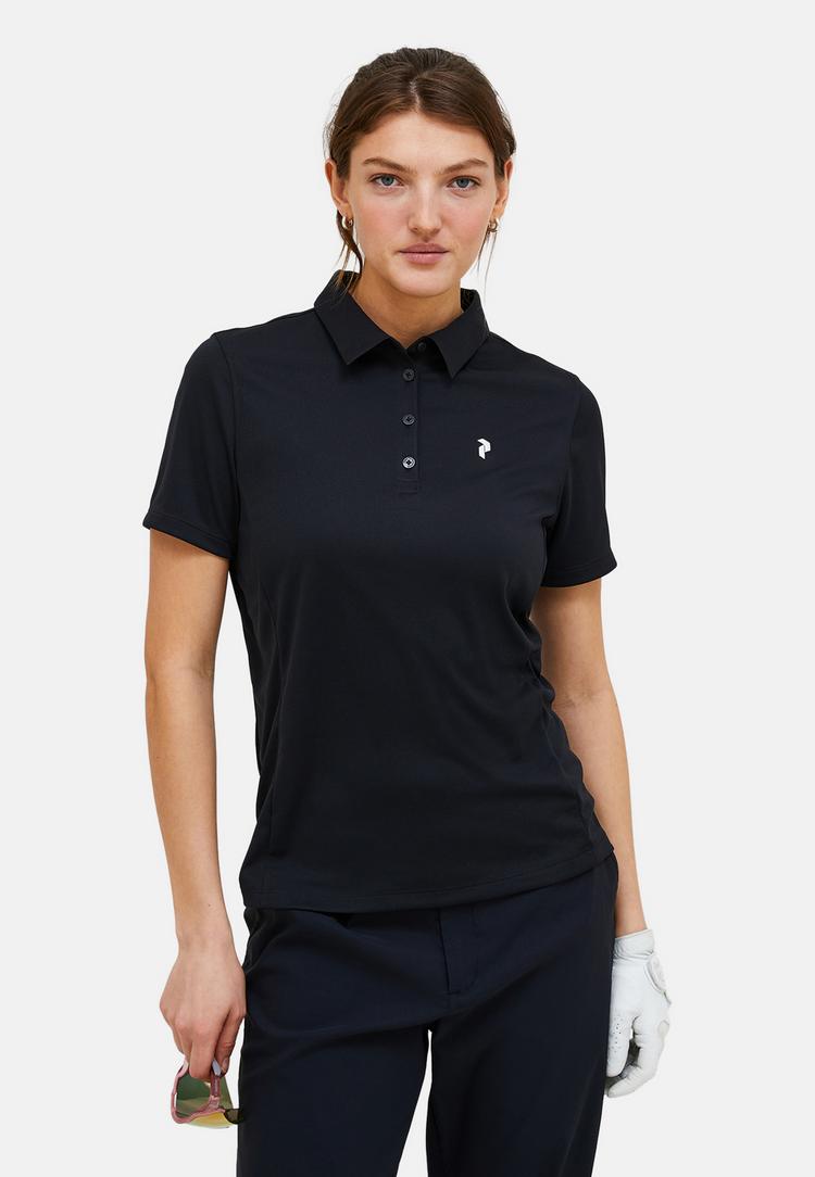 Peak Performance Peak Performance Poloshirt Damen - black - 1 | SportScheck