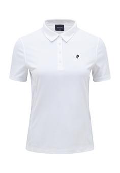 Peak Performance Poloshirt Damen schneeweiss