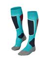Falke SK4 Advanced Socken Damen - peacock blue (6536)