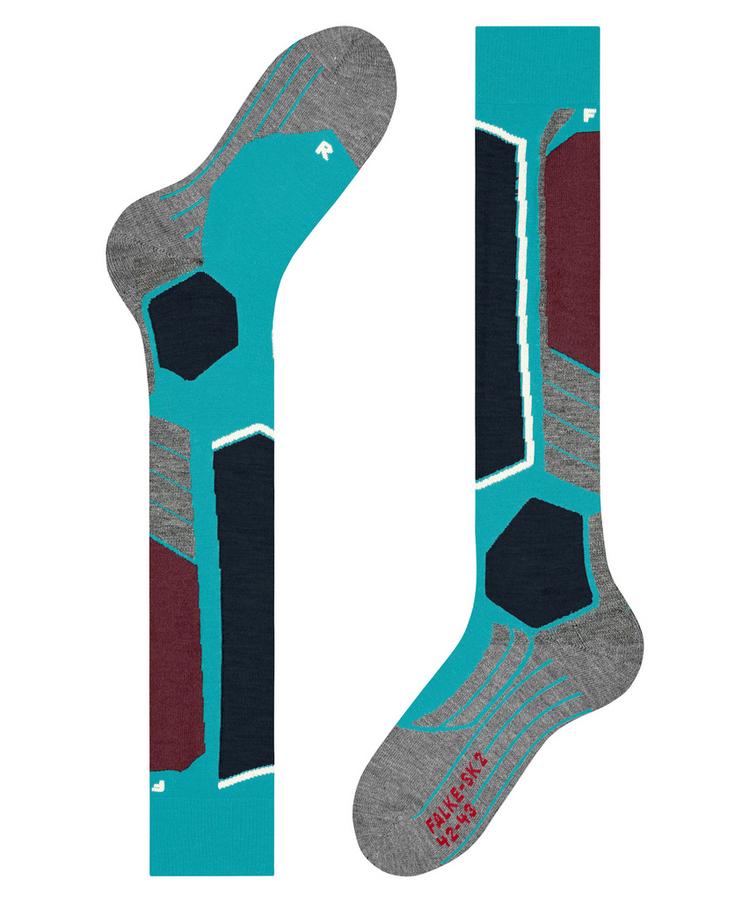 Falke Falke SK2 Intermediate Socken Damen - peacock blue (6536) - 3 | SportScheck