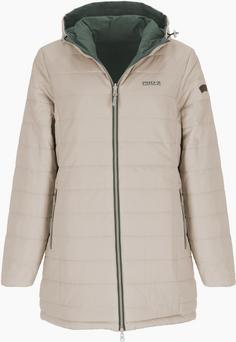 PRO-X elements IDA Regenmantel Damen Dunkelgrün/Greige