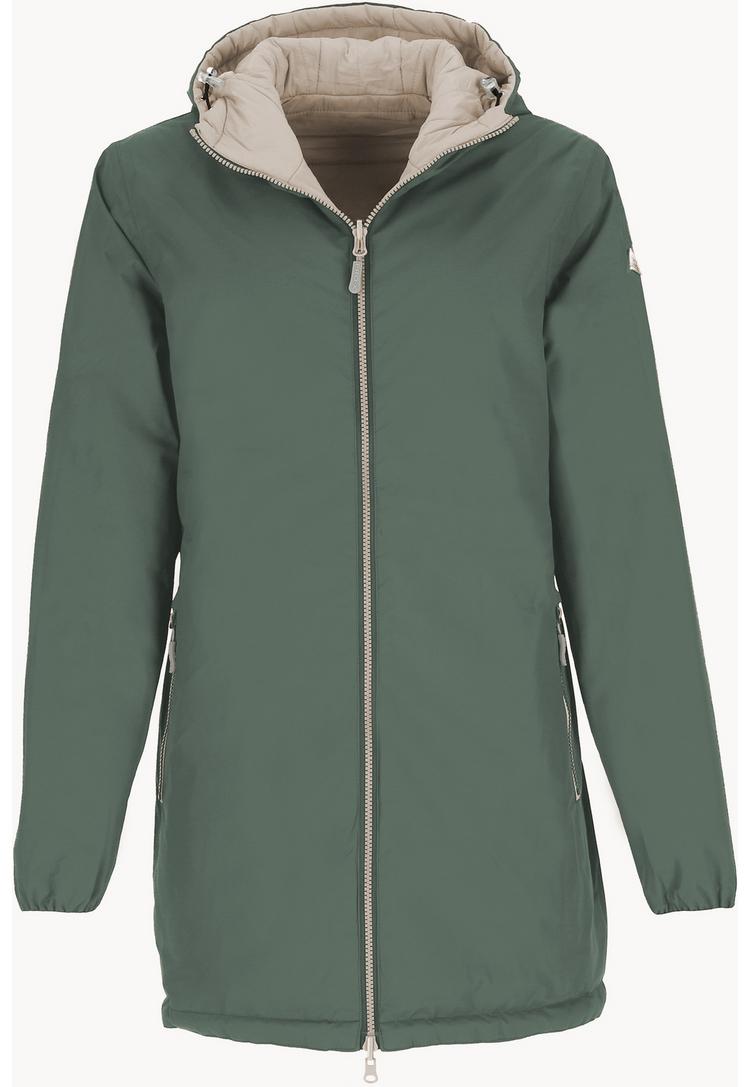 PRO-X elements PRO-X elements IDA Regenmantel Damen - Dunkelgr&uuml;n/Greige - 0 | SportScheck