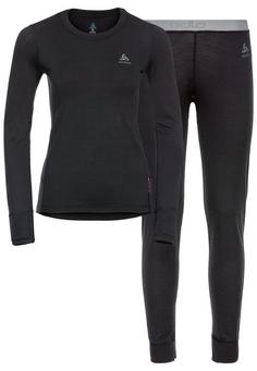 Odlo MERINO 200 Wäscheset Damen black black(15001)