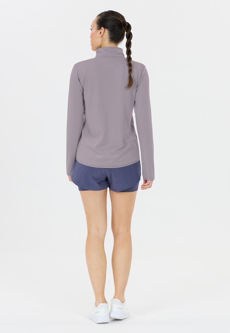 Endurance Endurance VIRONIC W Waffle Langarmshirt Damen - 1284 Lilac Gray - 2 | SportScheck