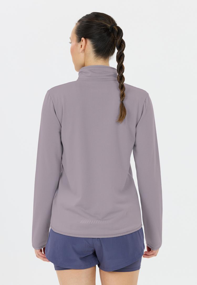 Endurance Endurance VIRONIC W Waffle Langarmshirt Damen - 1284 Lilac Gray - 3 | SportScheck