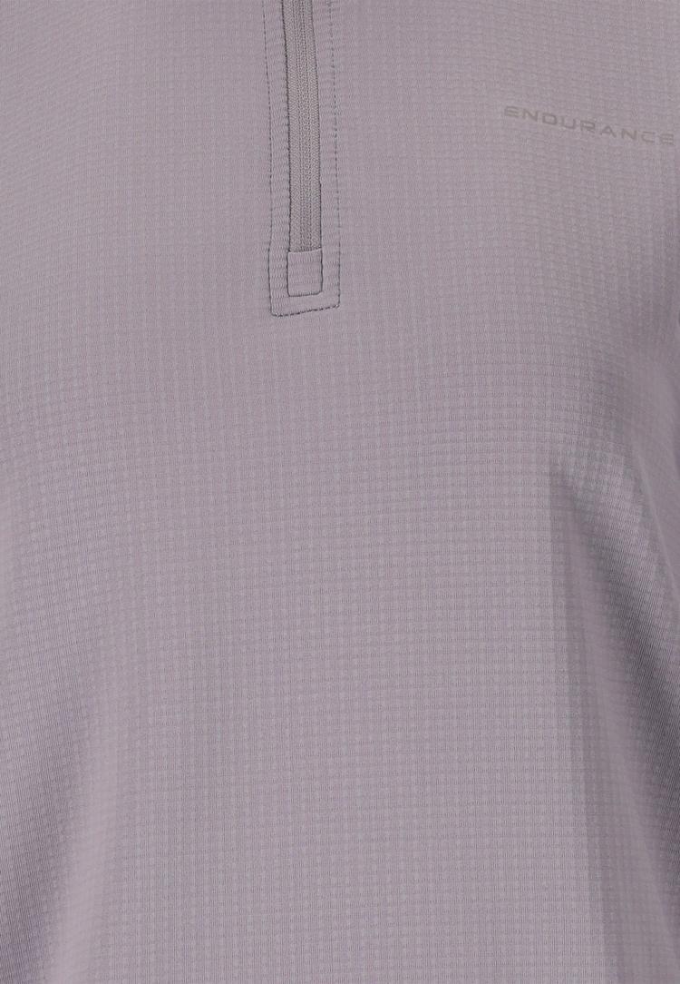 Endurance Endurance VIRONIC W Waffle Langarmshirt Damen - 1284 Lilac Gray - 0 | SportScheck