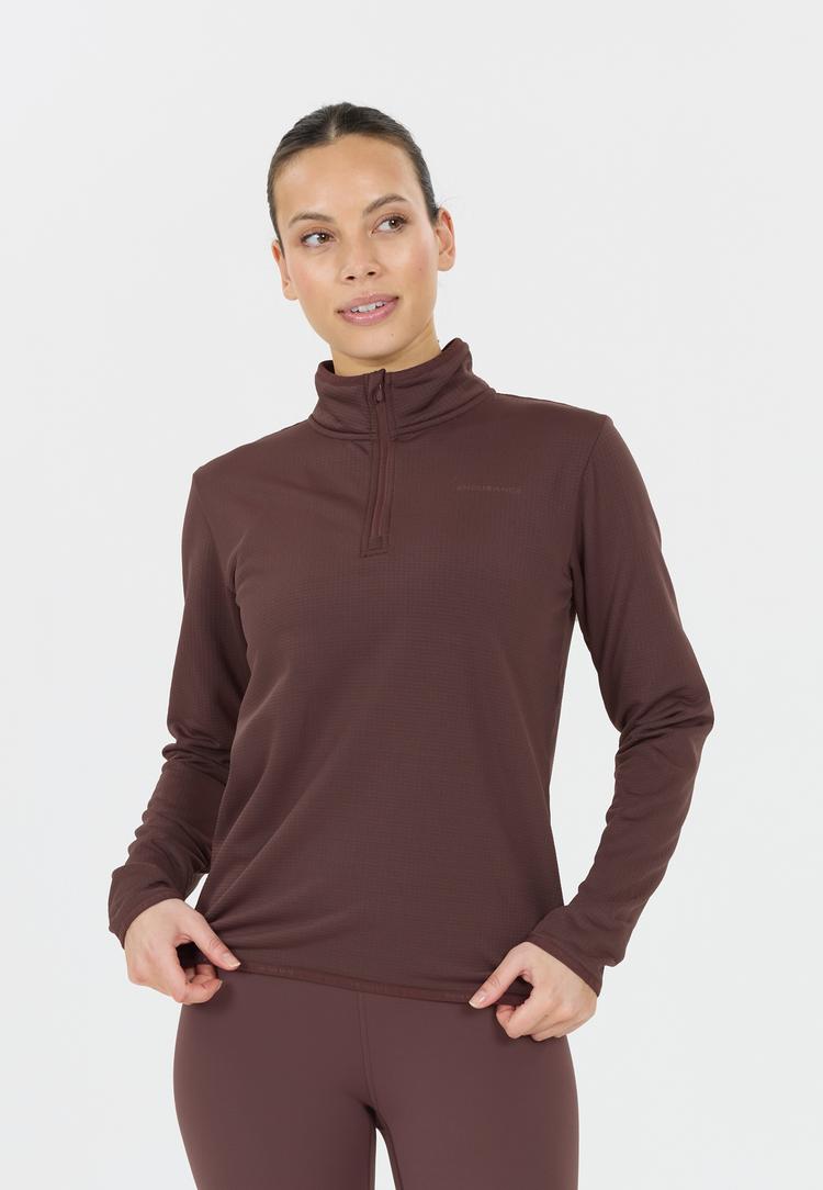 Endurance Endurance VIRONIC W Waffle Langarmshirt Damen - 4261 Huckleberry - 1 | SportScheck