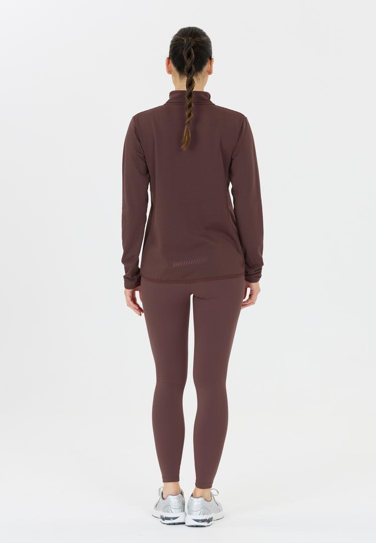 Endurance Endurance VIRONIC W Waffle Langarmshirt Damen - 4261 Huckleberry - 2 | SportScheck