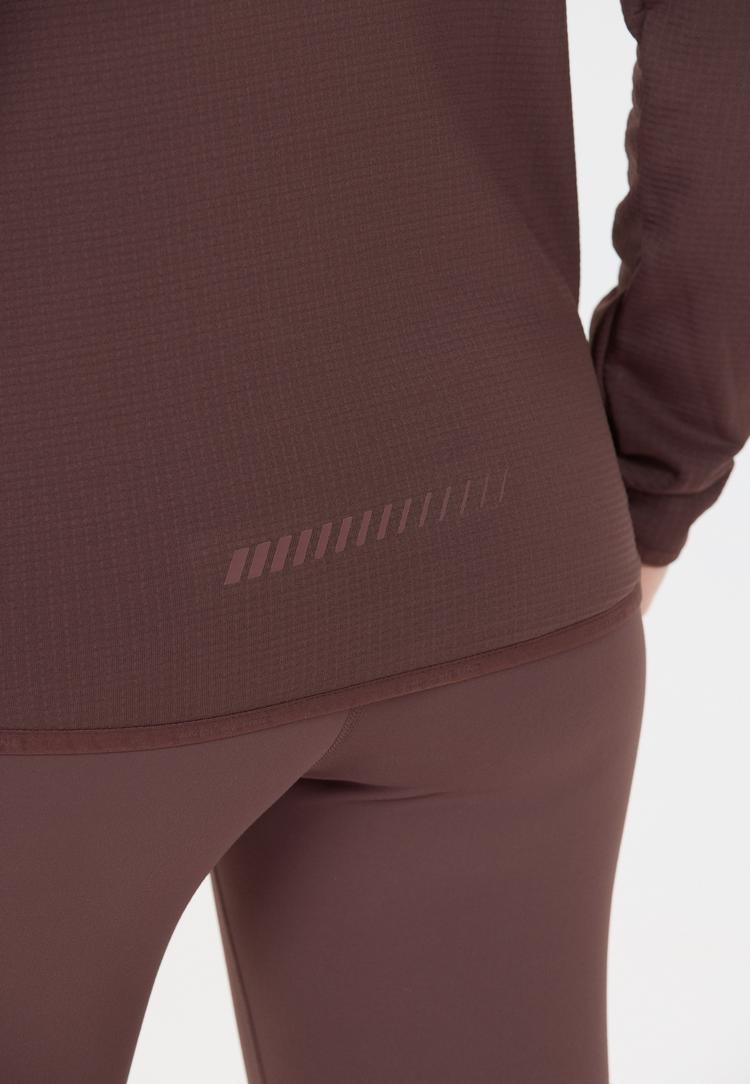 Endurance Endurance VIRONIC W Waffle Langarmshirt Damen - 4261 Huckleberry - 2 | SportScheck