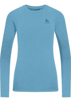 Odlo PERFORMANCE WARM Funktionsshirt Damen provincial blue(21090)
