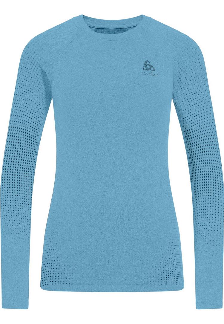 Odlo Odlo PERFORMANCE WARM Funktionsshirt Damen - provincial blue(21090) - 0 | SportScheck