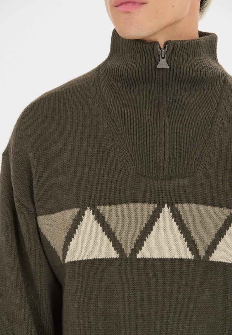 SOS SOS Aboda Strickpullover Herren - 1071A Black Ink - 0 | SportScheck