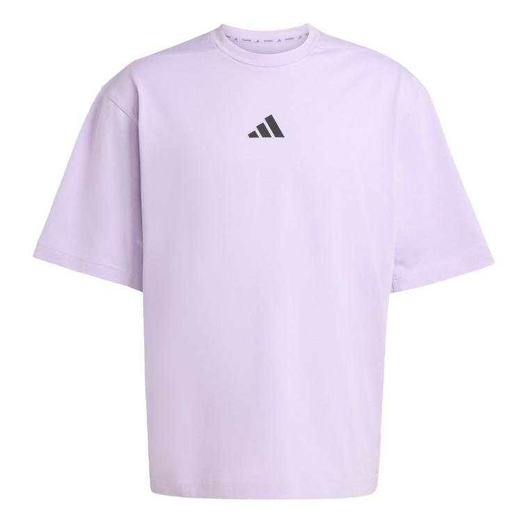 adidas adidas PrimeLift Workout T-Shirt, Oversize T-Shirt Herren - Powder Plum - 0 | SportScheck