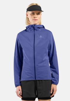 Rückansicht von Odlo X-ALP PK WATERPROOF Laufjacke Damen Skipper Blue(21119)