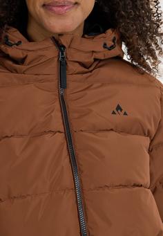 Rückansicht von Whistler Amaret Winterjacke Damen 5322 Soft Silt