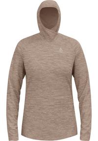 Odlo Laufhoodie Damen - cinder melange(10281)