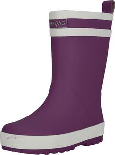 Rückansicht von ZigZag Gummistiefel Kinder 4078 Dark Purple