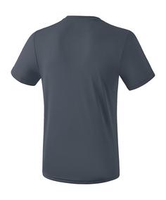 Rückansicht von Erima Funktions T-Shirt Funktionsshirt grau