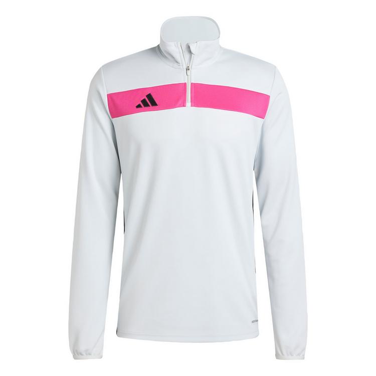 adidas adidas Tiro 25 Essentials Trainingsoberteil Trainingsanzug Herren - Clear Grey / Real Magenta - 0 | SportScheck