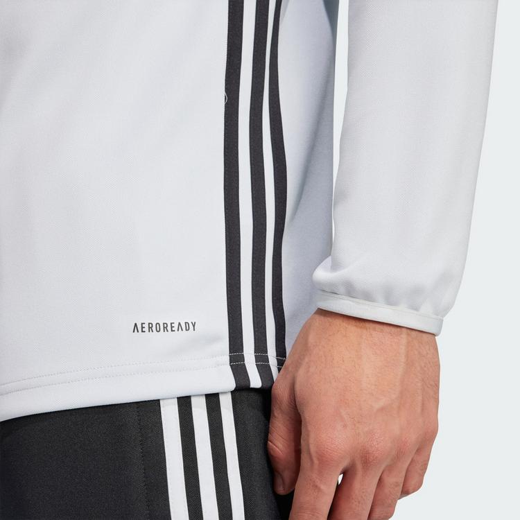 adidas adidas Tiro 25 Essentials Trainingsoberteil Trainingsanzug Herren - Clear Grey / Real Magenta - 0 | SportScheck