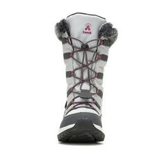 Rückansicht von Kamik PRAIRIE 2 Winterschuhe Kinder dunkelgrau