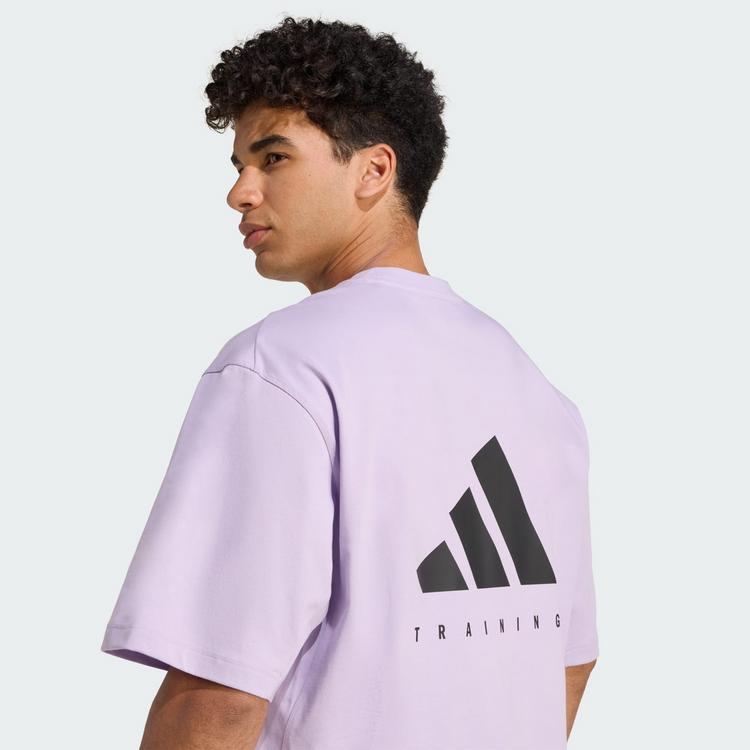 adidas adidas PrimeLift Workout T-Shirt, Oversize T-Shirt Herren - Powder Plum - 0 | SportScheck