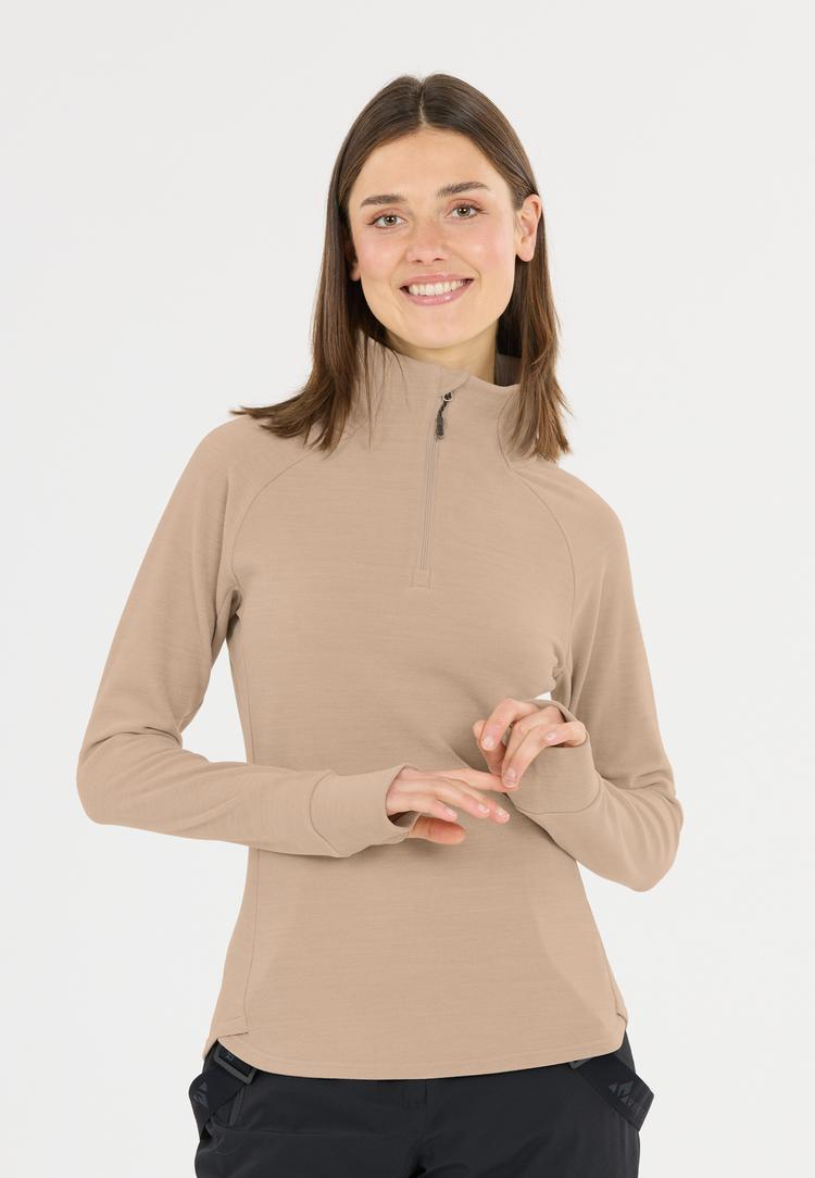 Whistler Whistler Kajsa Skishirt Damen - 1136 Simply Taupe - 1 | SportScheck