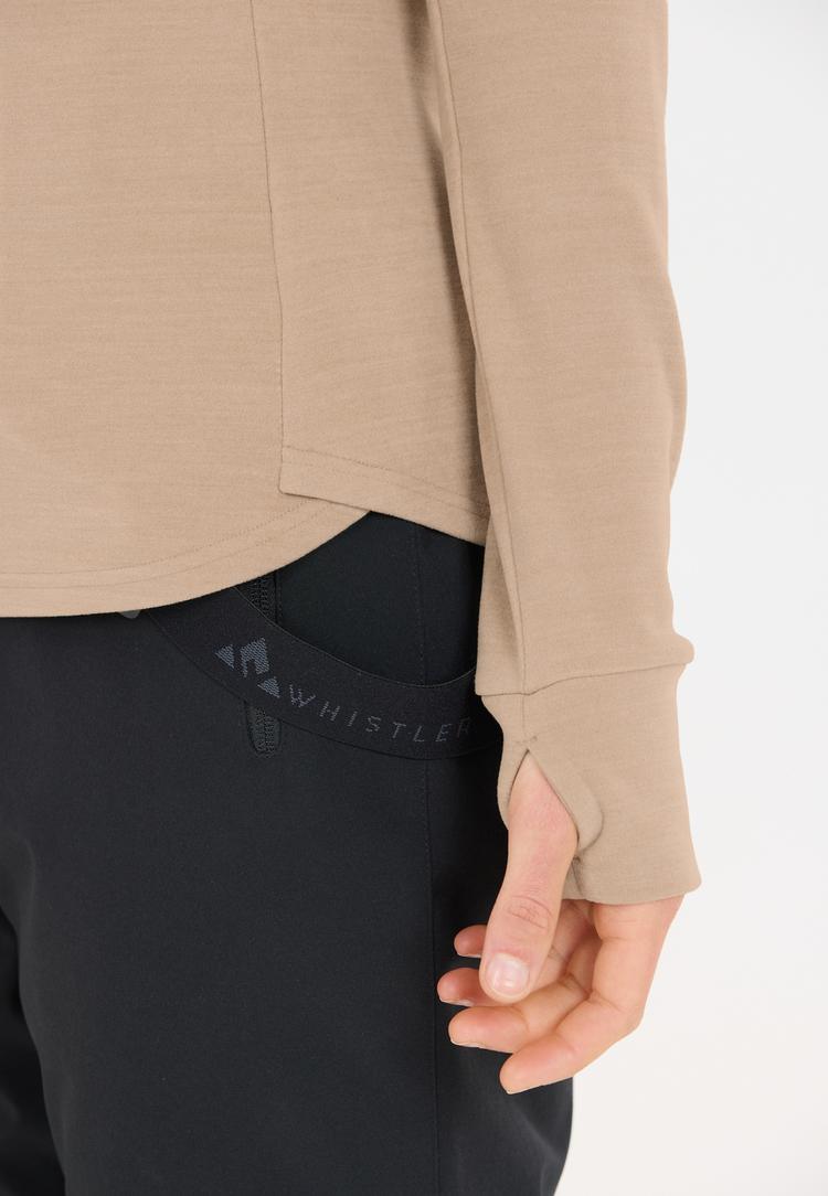 Whistler Whistler Kajsa Skishirt Damen - 1136 Simply Taupe - 2 | SportScheck