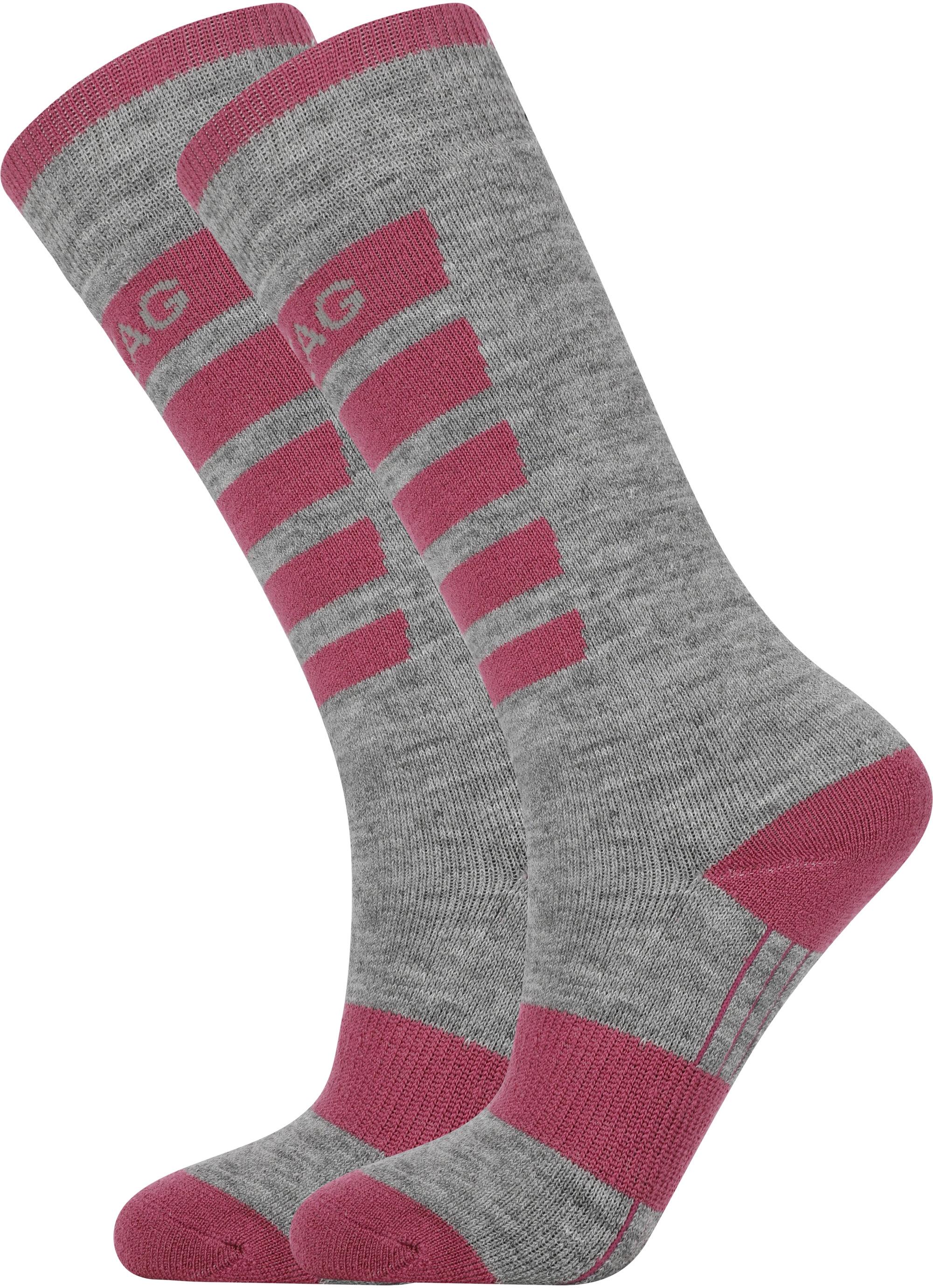 ZigZag Znow Socken - 4368 Red Violet