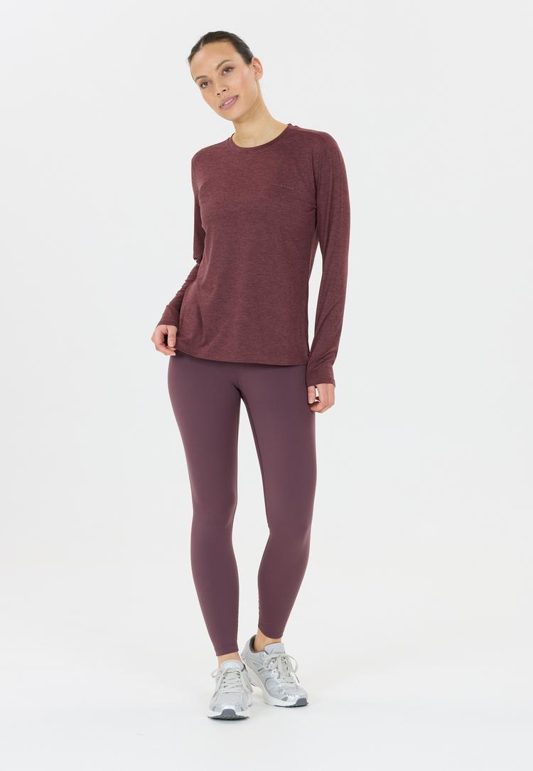Endurance Endurance Alvaly Langarmshirt Damen - 4261 Huckleberry - 0 | SportScheck