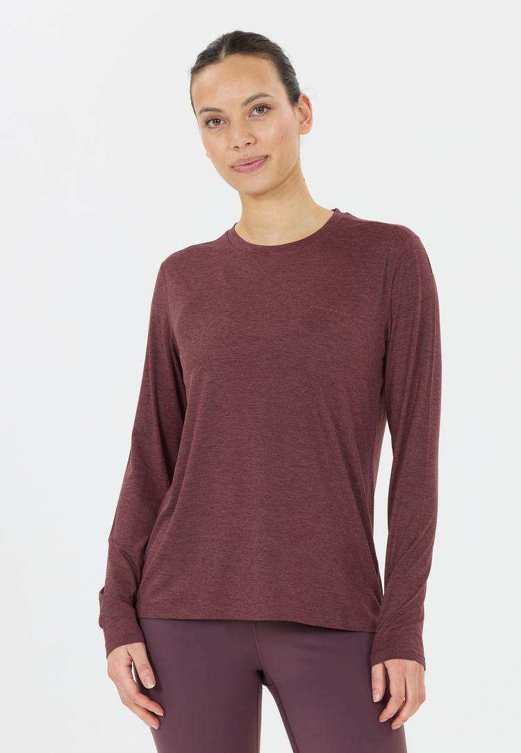 Endurance Endurance Alvaly Langarmshirt Damen - 4261 Huckleberry - 1 | SportScheck