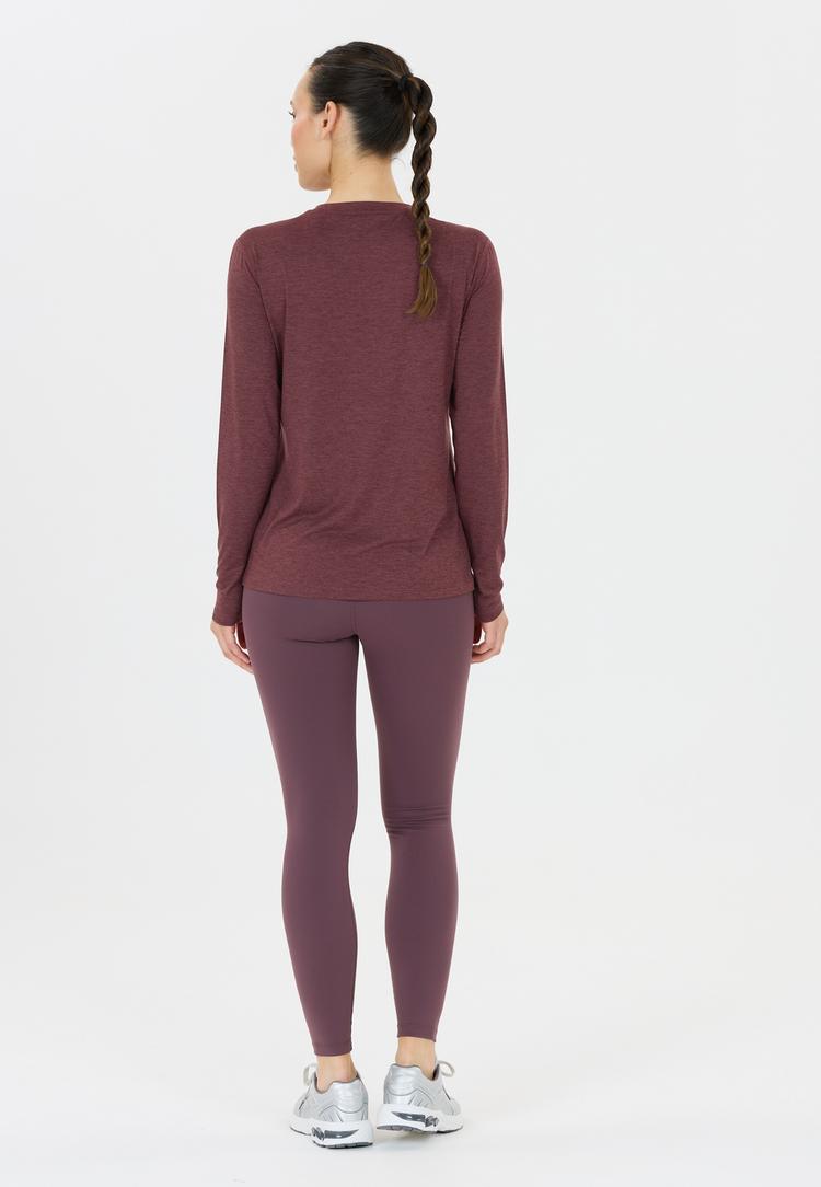 Endurance Endurance Alvaly Langarmshirt Damen - 4261 Huckleberry - 2 | SportScheck
