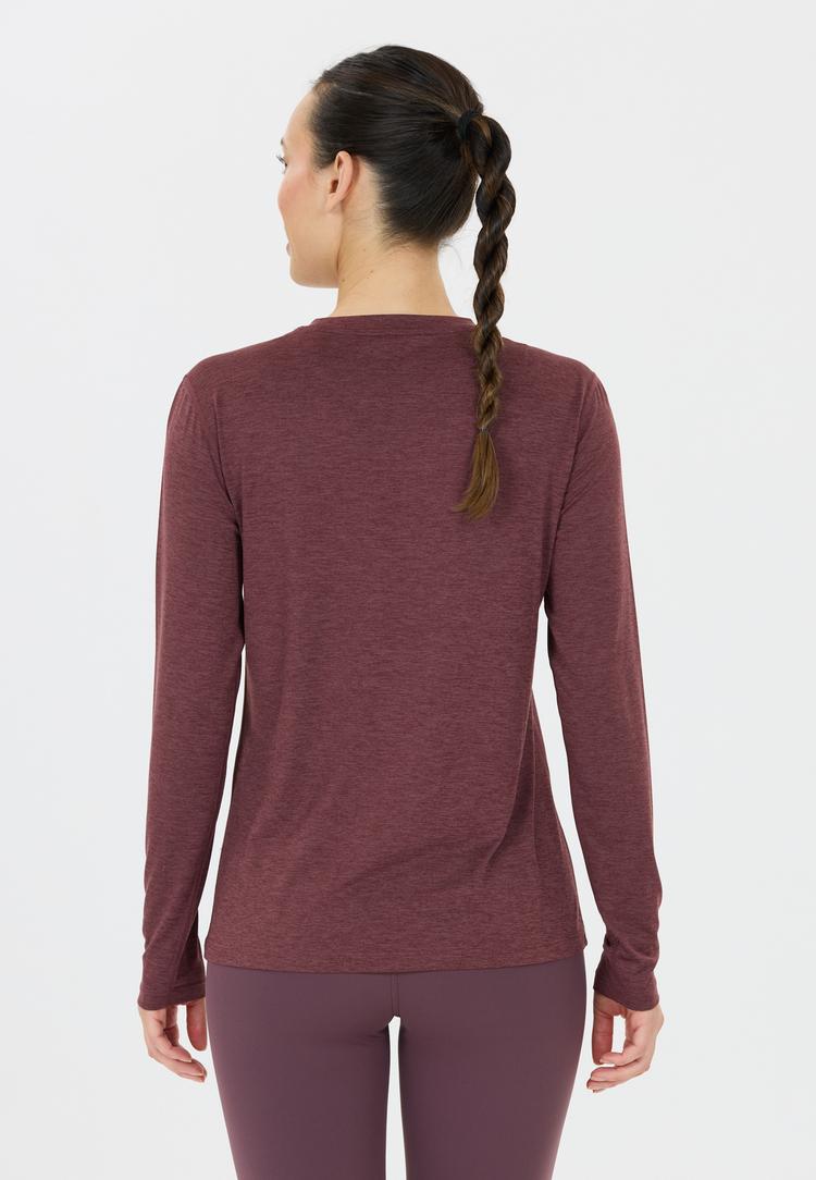 Endurance Endurance Alvaly Langarmshirt Damen - 4261 Huckleberry - 3 | SportScheck