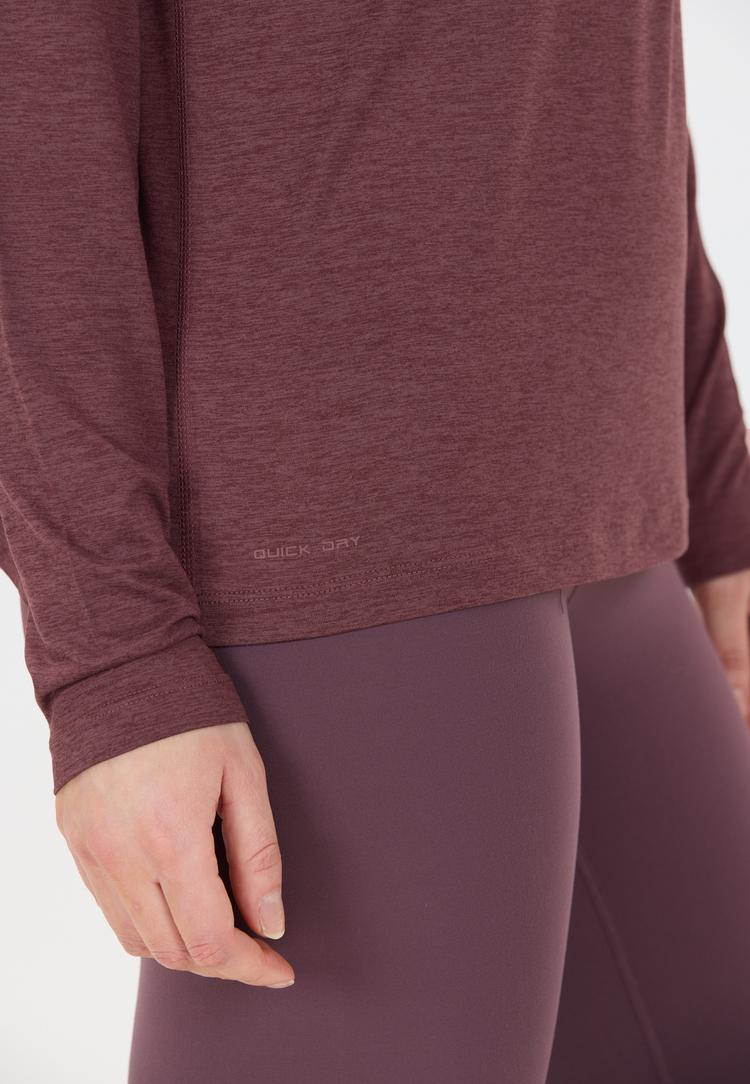 Endurance Endurance Alvaly Langarmshirt Damen - 4261 Huckleberry - 2 | SportScheck
