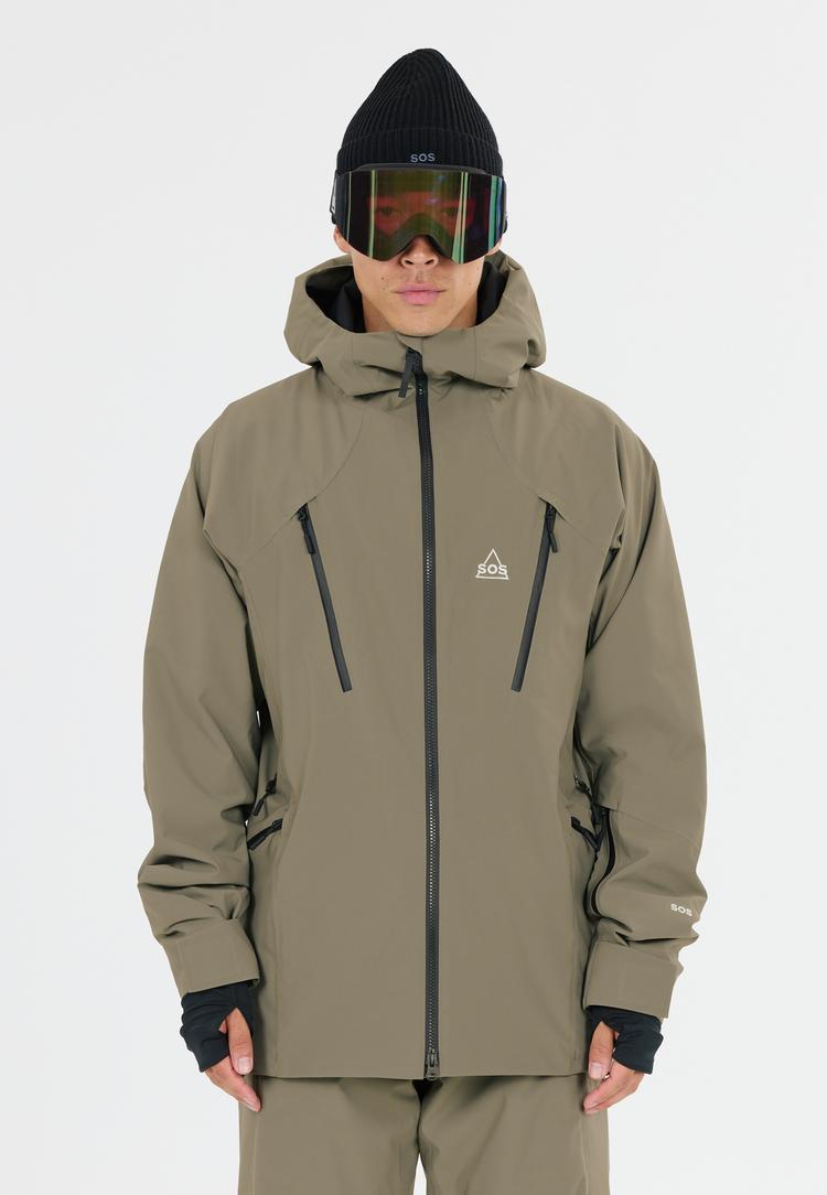 SOS SOS La Thule Skijacke Herren - 3211 Smokey Olive - 3 | SportScheck