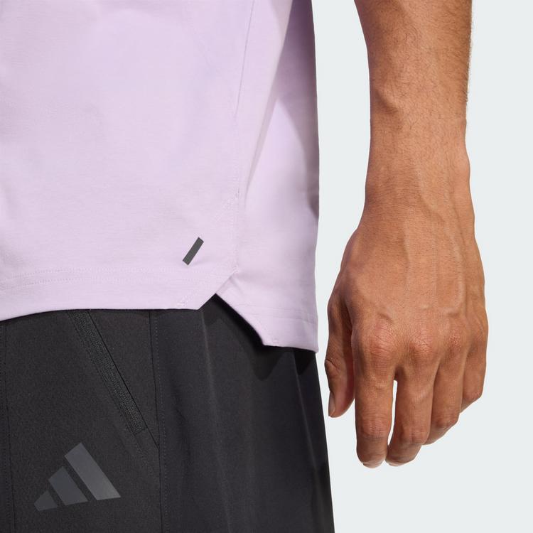 adidas adidas PrimeLift Workout T-Shirt, Oversize T-Shirt Herren - Powder Plum - 1 | SportScheck