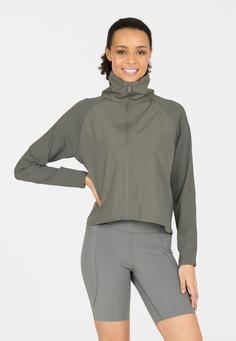Rückansicht von Athlecia Aiana Funktionsjacke Damen 1013 Gunmetal